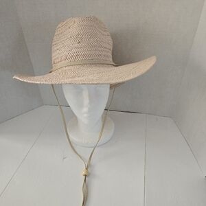 Vineyard Vines Pink Straw Hat